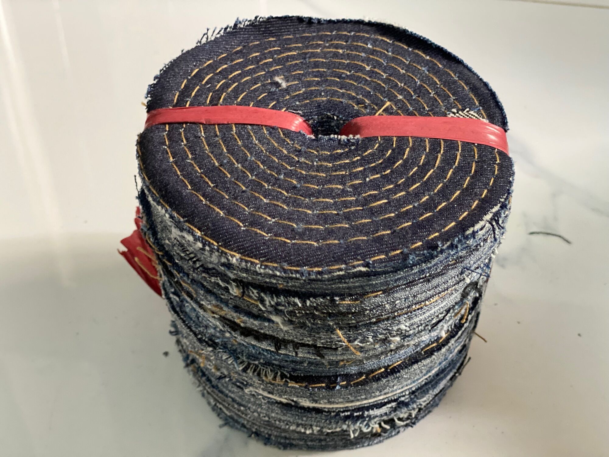 Bánh xe vải jean may nhiều đánh bóng 100mm, 120mm, 150mm, 180mm, 200mm, 250mm, 300mm, 350mm, 400mm .