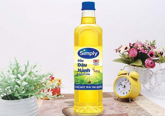 Dầu đậu nành Simply 1 lít