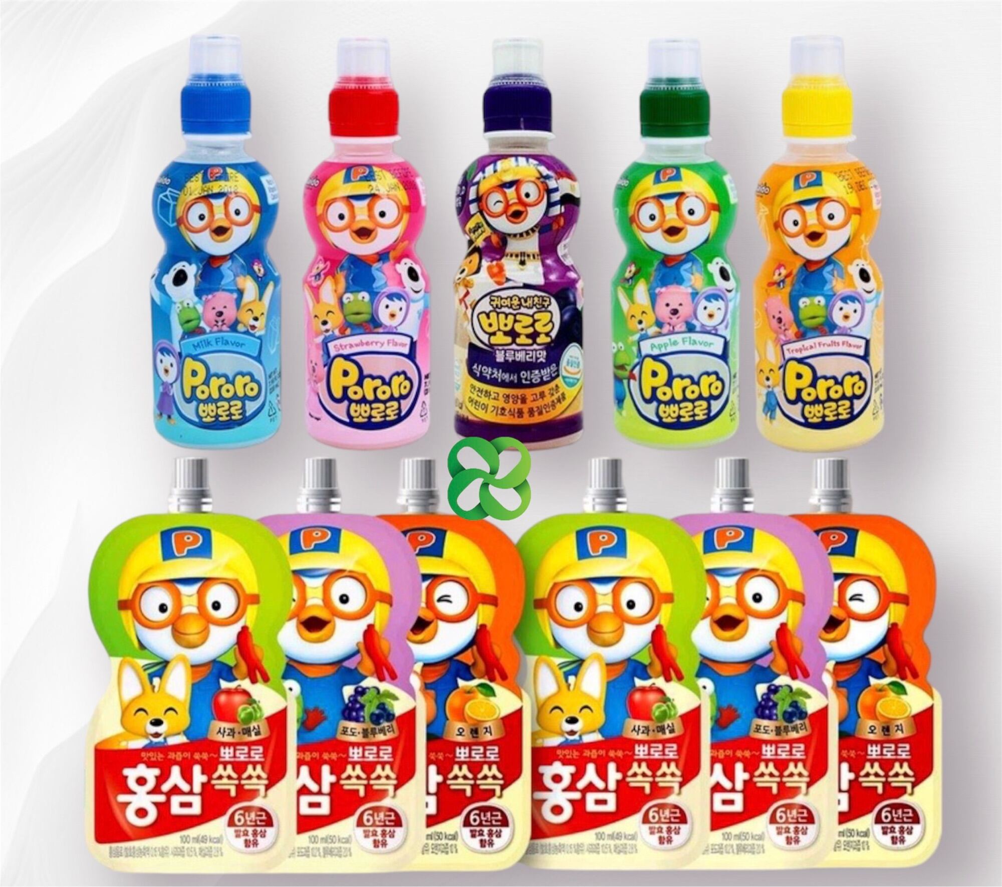 NƯỚC UỐNG HỒNG SÂM TRÁI CÂY PALDO DẠNG TÚI - CHAI