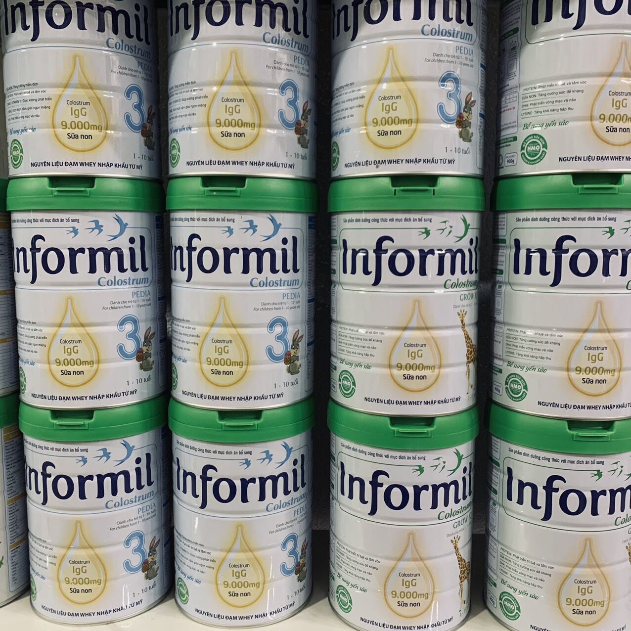 Sữa dê Informil Colostrum Goat lon 900g