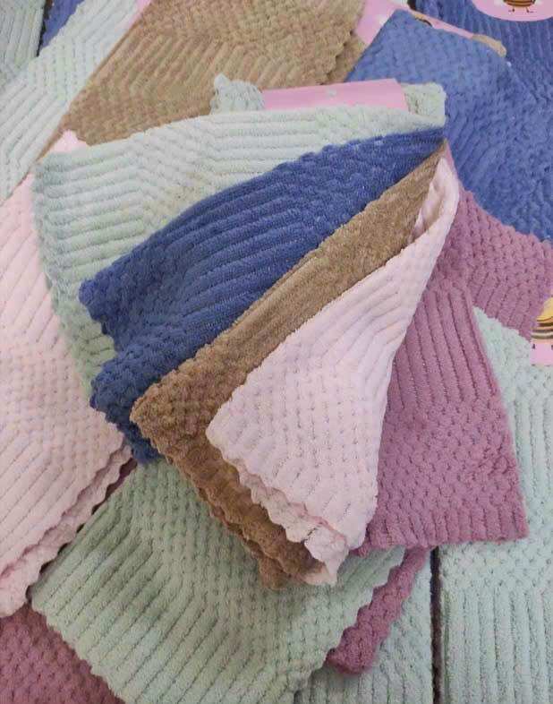 SET 5 KHĂN LAU TAY ĐA NĂNG 30x30,cm