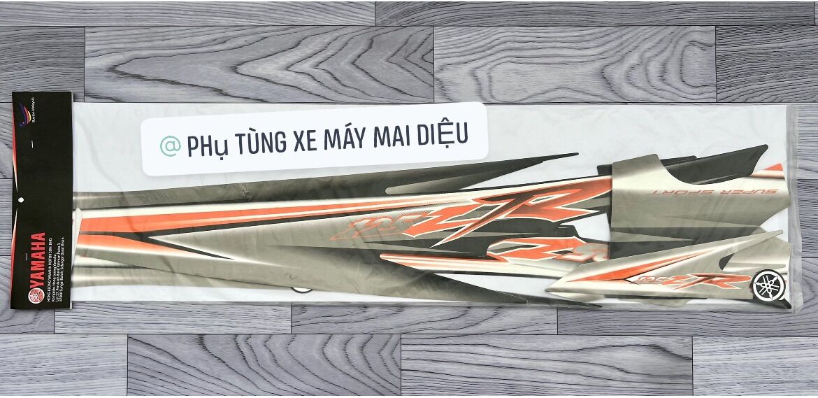 TEM SƯỜN 3 LỚP YAZ/YAZ125 ĐỜI CAO ĐỦ MÀU
