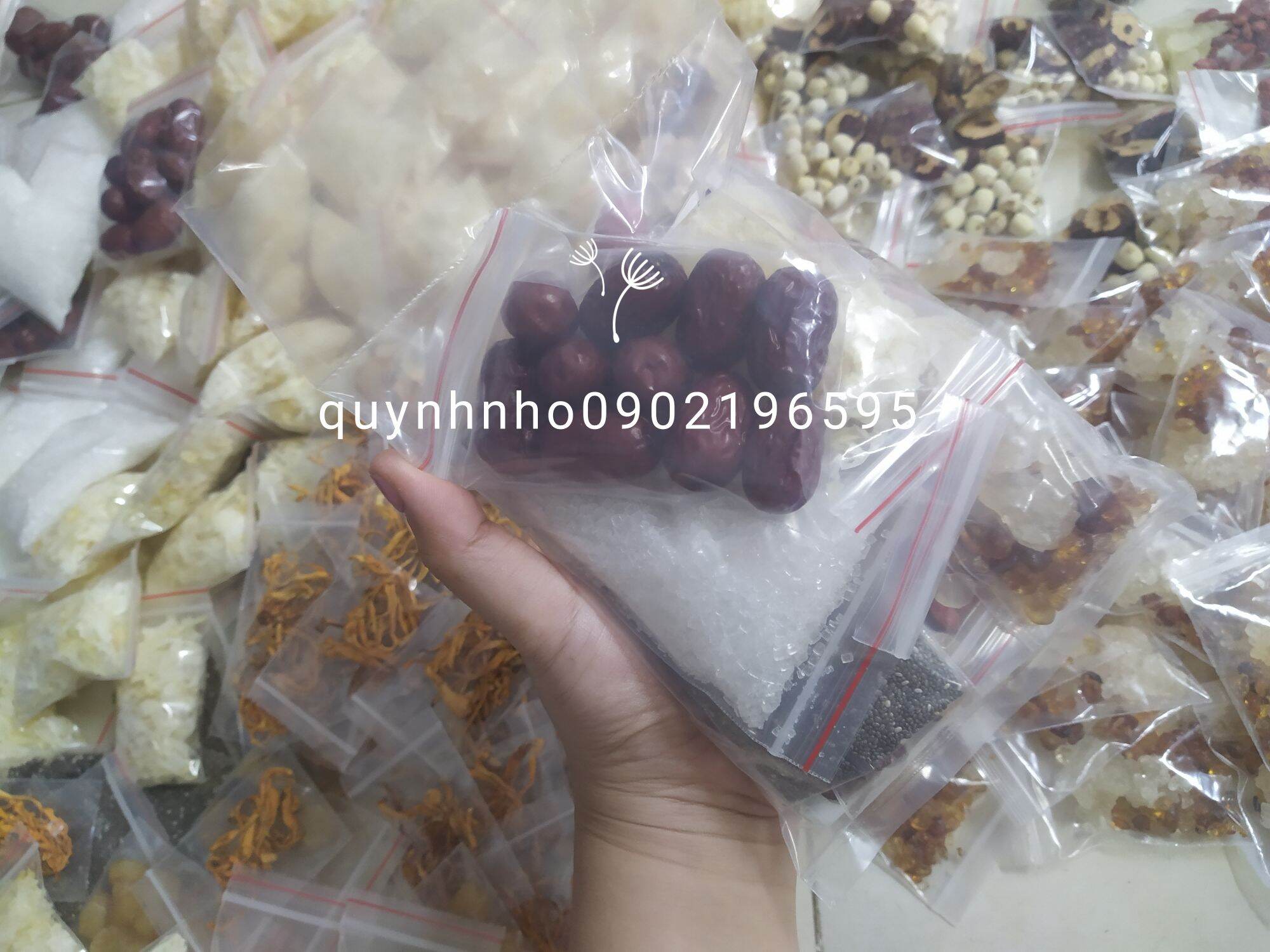 [HCM]Set chè dưỡng nhan [ COMBO 2 SET ] [ MỖI SET 150G ] MỖI SET NẤU 4 CHAI 330ML