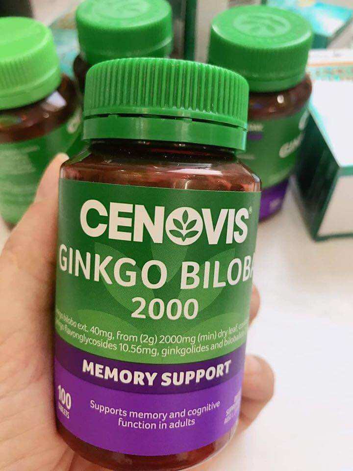 Bổ não Cenovis Ginkgo Biloba 2000