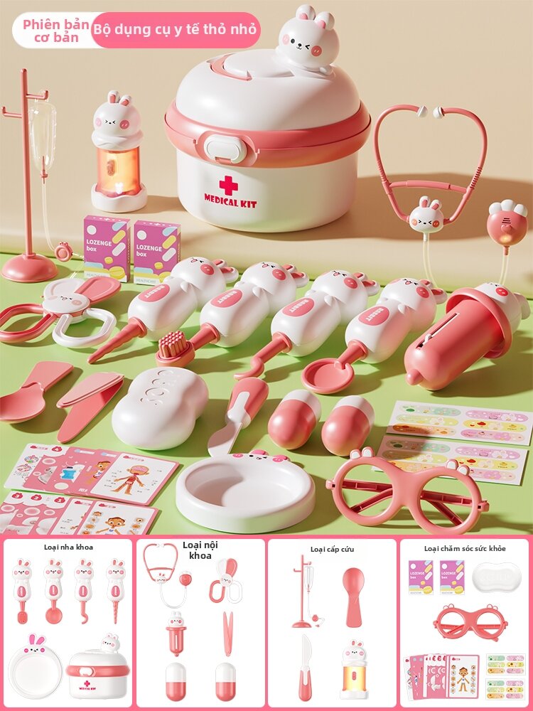 HUANGEN | Bộ Đồ Chơi Bác Sĩ Phát Triển Trí Tuệ cho Bé 1-3 Tuổi