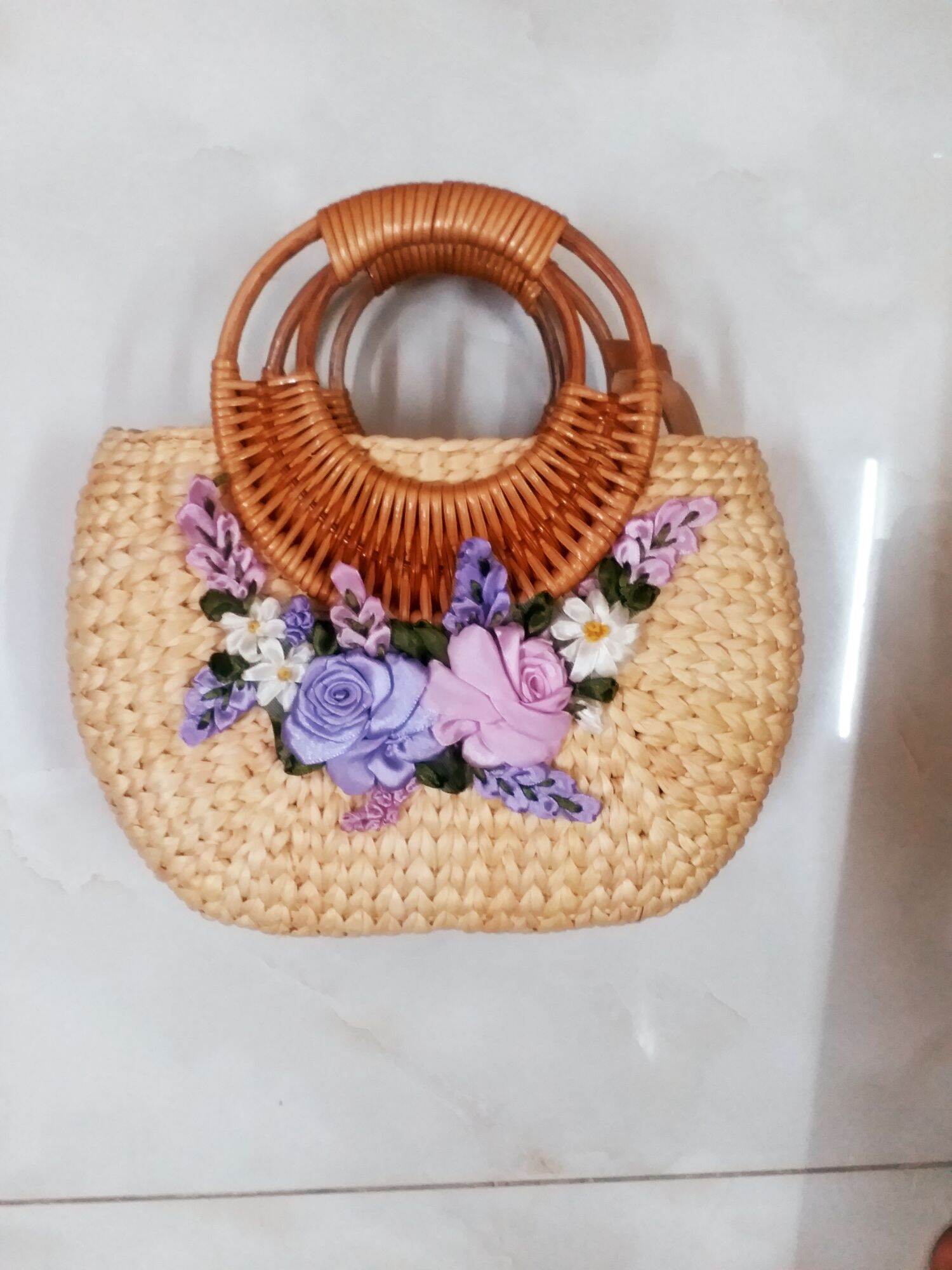 Túi lục bình hoa ruy băng