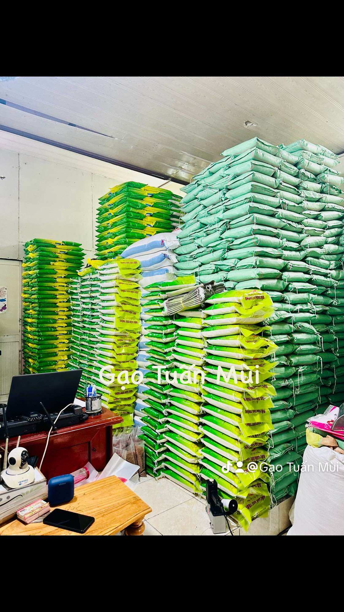 Gạo Lài Bún Thơm Dẻo Ngon Cơm (Bao 5ký )
