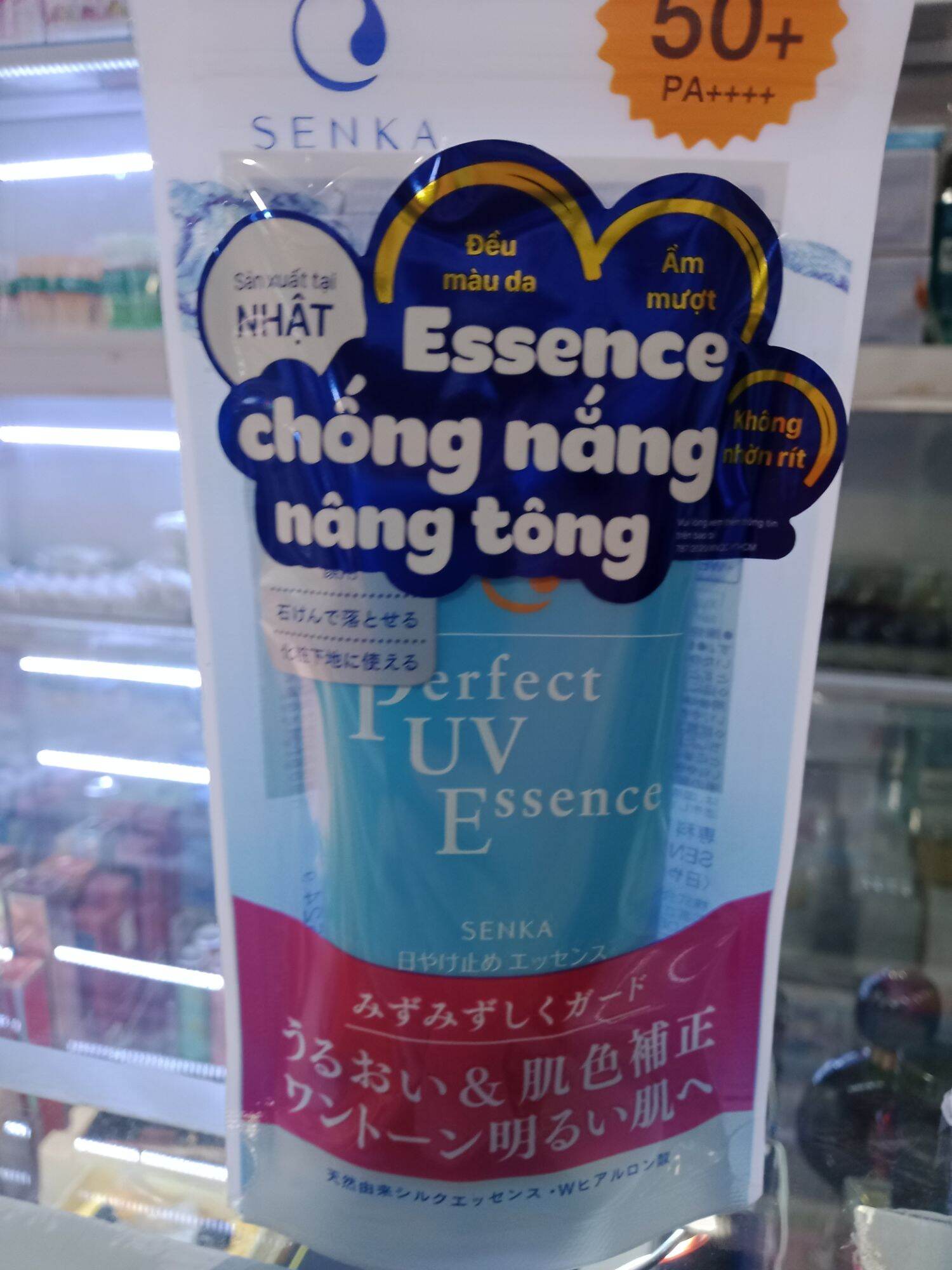 [HCM]Combo Chống Nắng và Sữa Rửa Mặt Senka 100g
