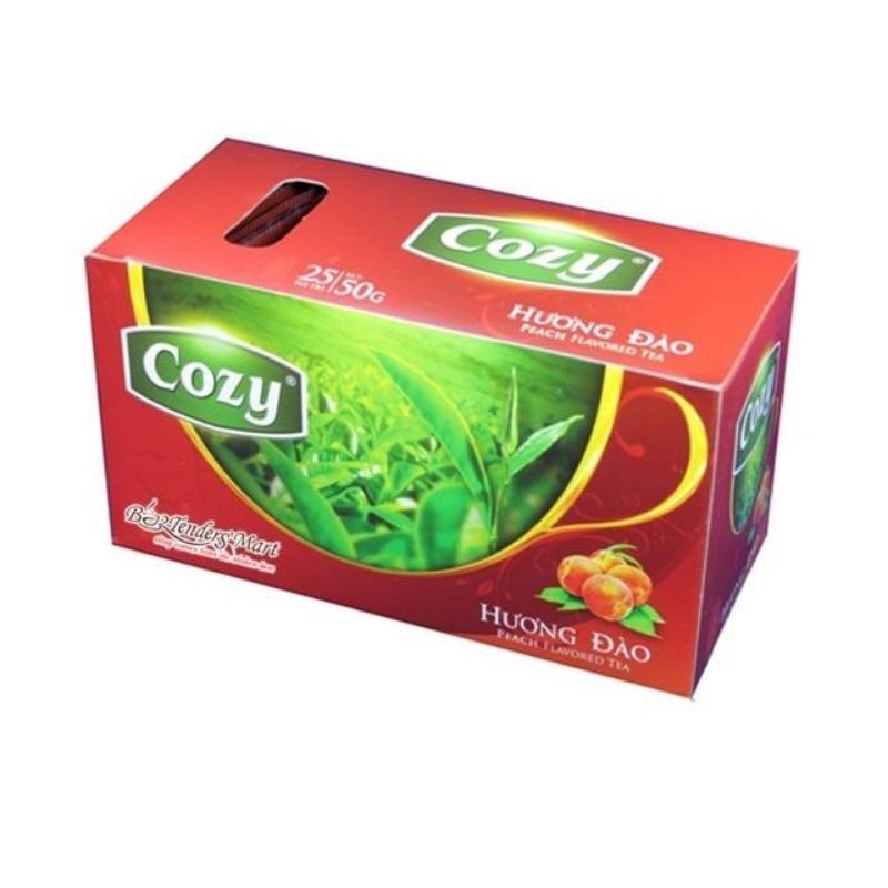 COMBO 25 GÓI TRÀ ĐÀO TÚI LỌC COZY