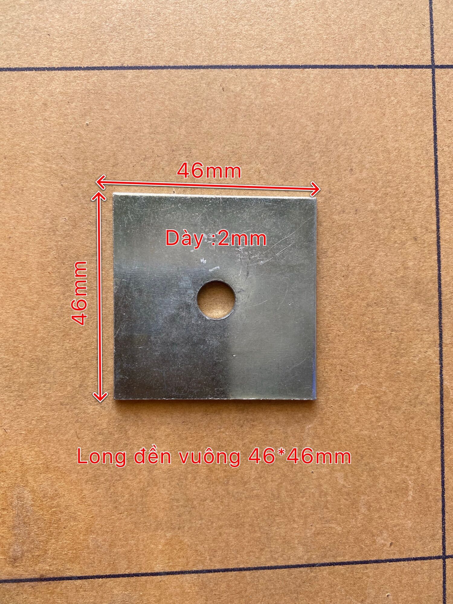 Combo 2 cái- Long đền tròn, long đền vuông