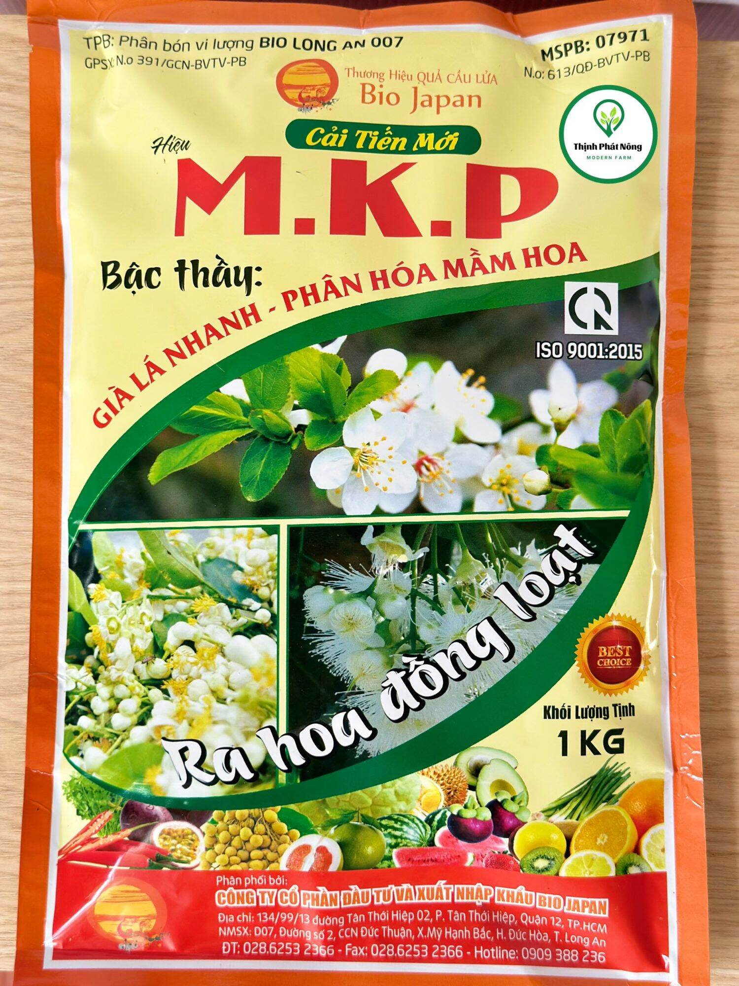 1kg MKP thương hiệu quả cầu lửa