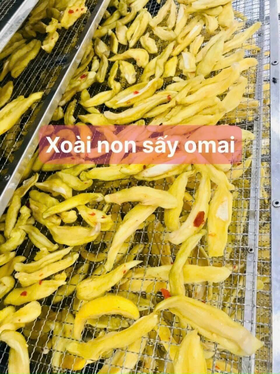 Xoài non sấy dẻo ô mai muối ớt