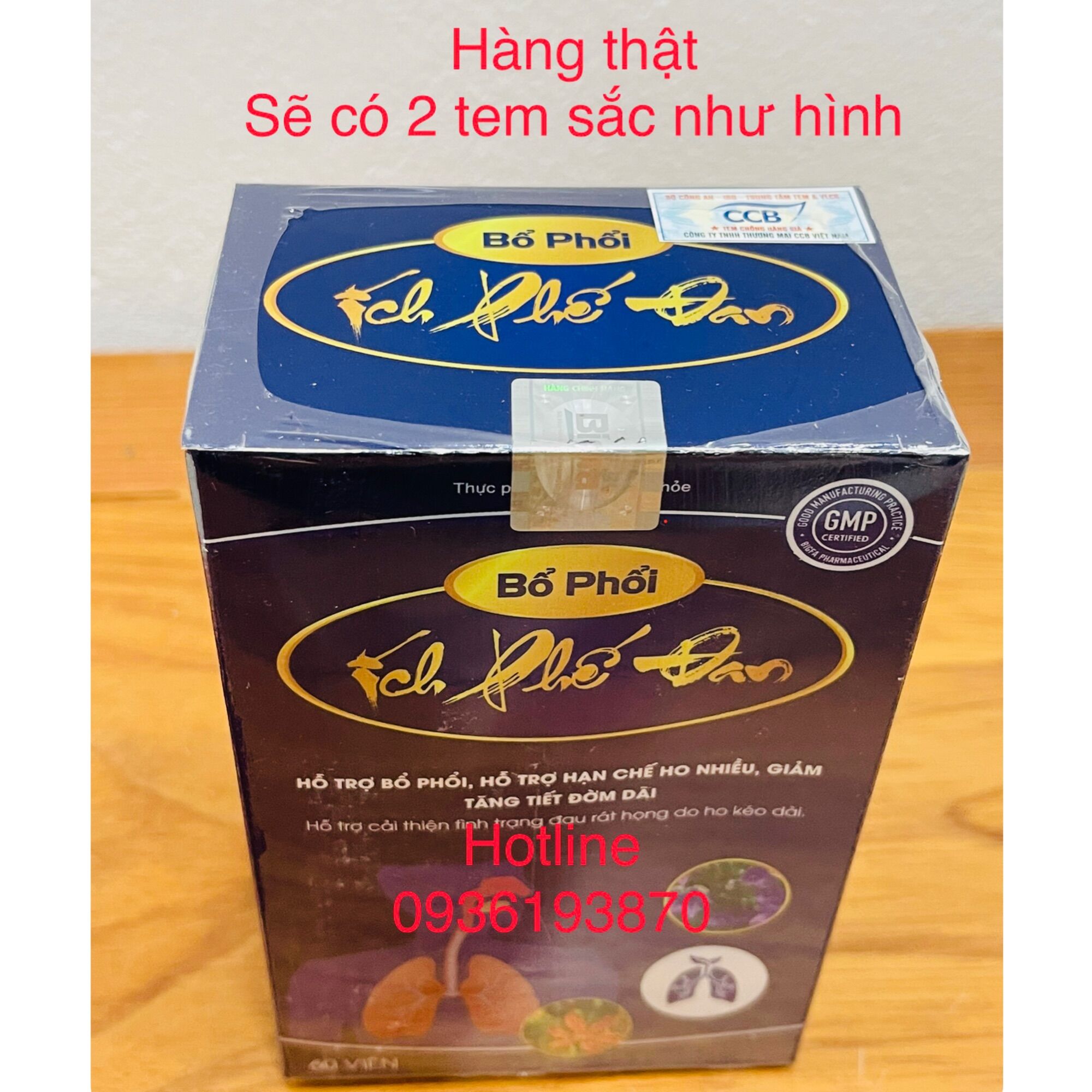 BỔ PHỔI ÍCH PHẾ ĐAN