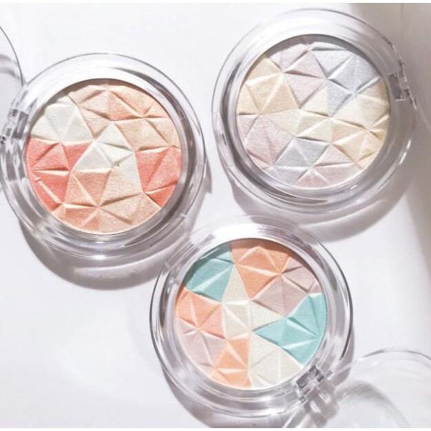 Má hồng bắt sáng highlight lục giác