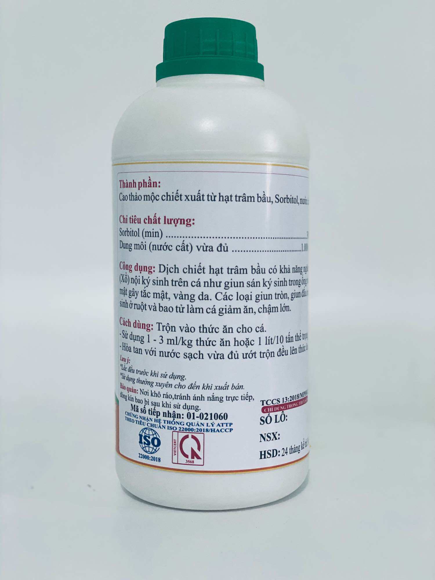 FUGAFISH chai 500ml xổ ký sinh trùng trên cá lươn ếch baba