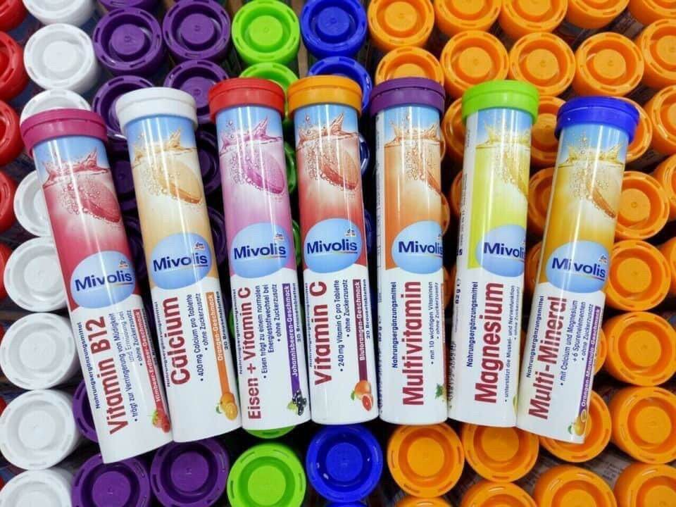 Viên sủi Mivolis bổ sung Vitamin Đức