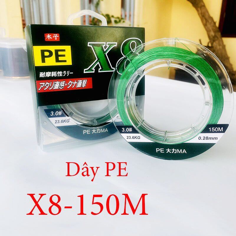 Dây dù câu cá pe lure x8 dài 150m
xuất sứ: nhật bản