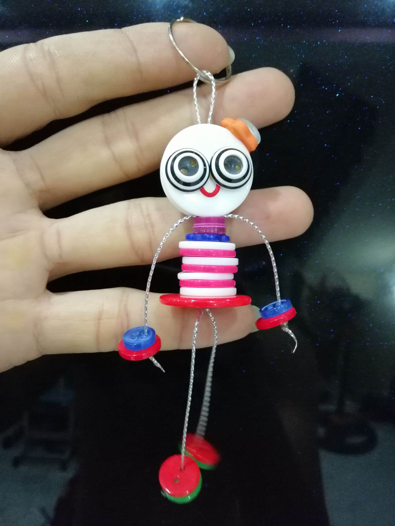MÓC KHÓA NÚT ÁO HANDMADE