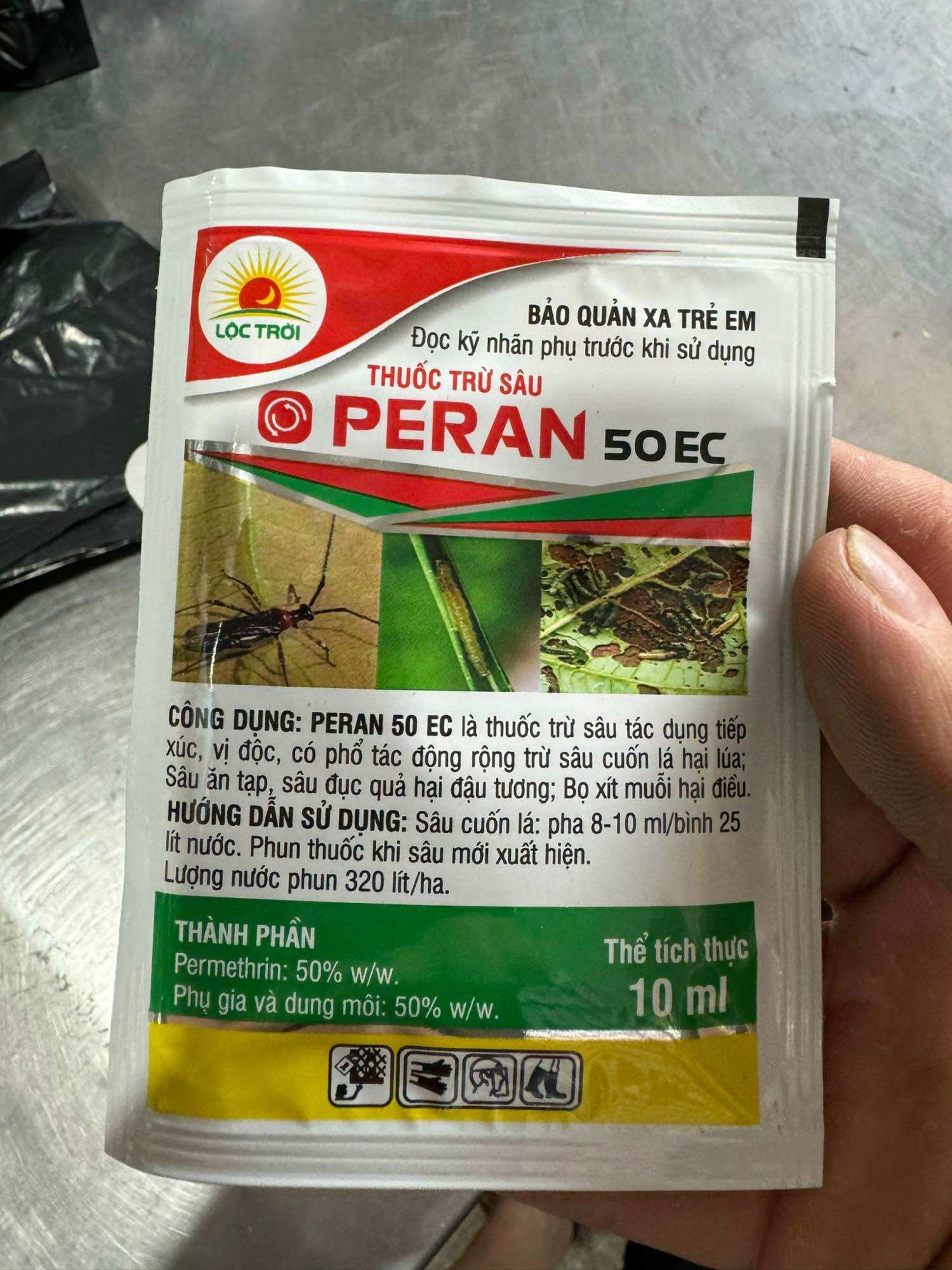 Thuốc trừ sâu peran 50ec