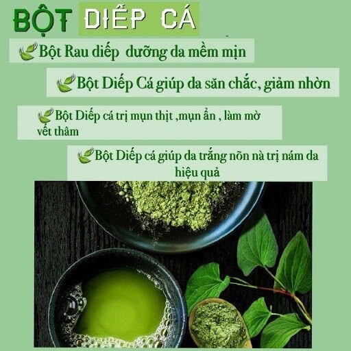 Bột diếp cá sấy lạnh hộp 500g