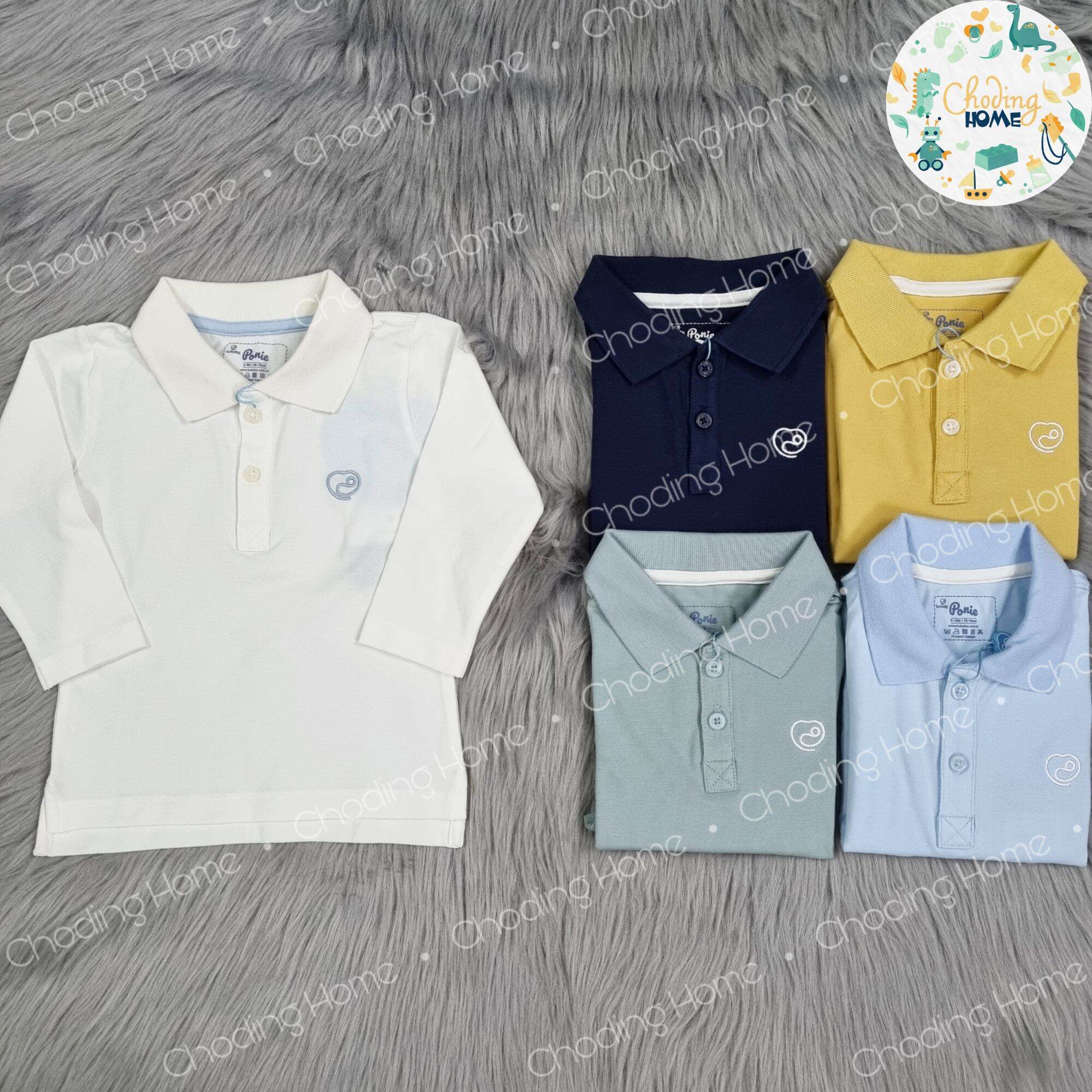 Áo dài tay bu ponie b23 b39 • 6-9m 9-12m 12-18m 18-24m 2-3y 3-4y • choding home