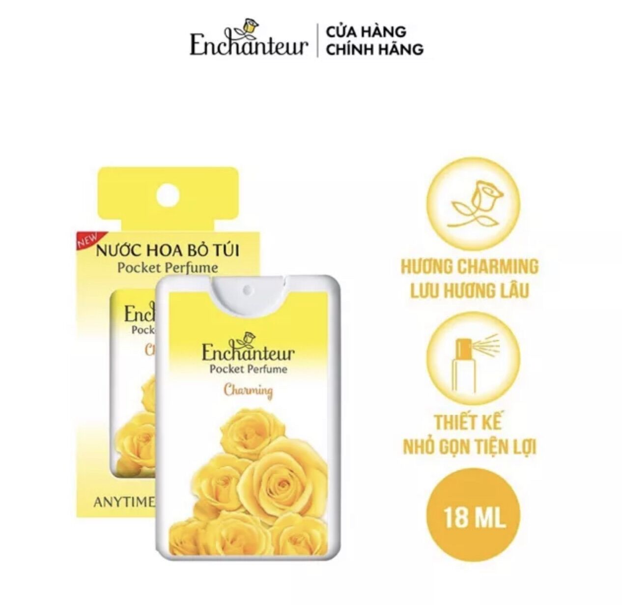 Nước hoa bỏ túi enchanter 10ml- hàng khuyến mãi