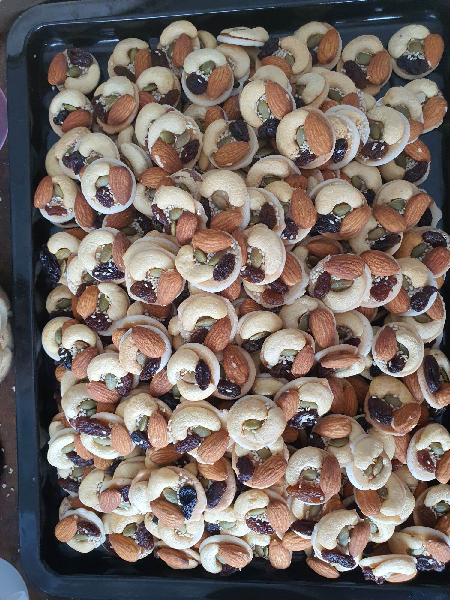 bánh đồng tiền mix hạt- 500gr