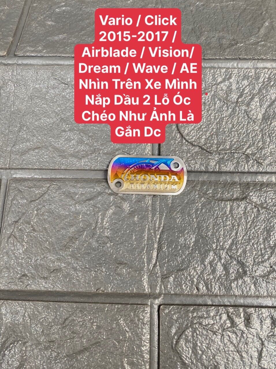 Nắp Dầu Titan Cho Vario,Click,AirBlade,Vision,Sh Mode V.V