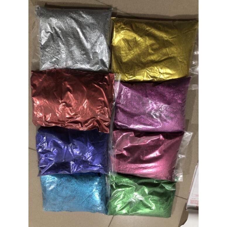 Bột nhũ rắc kim tuyến, bột kim tuyến( bịch 1kg)