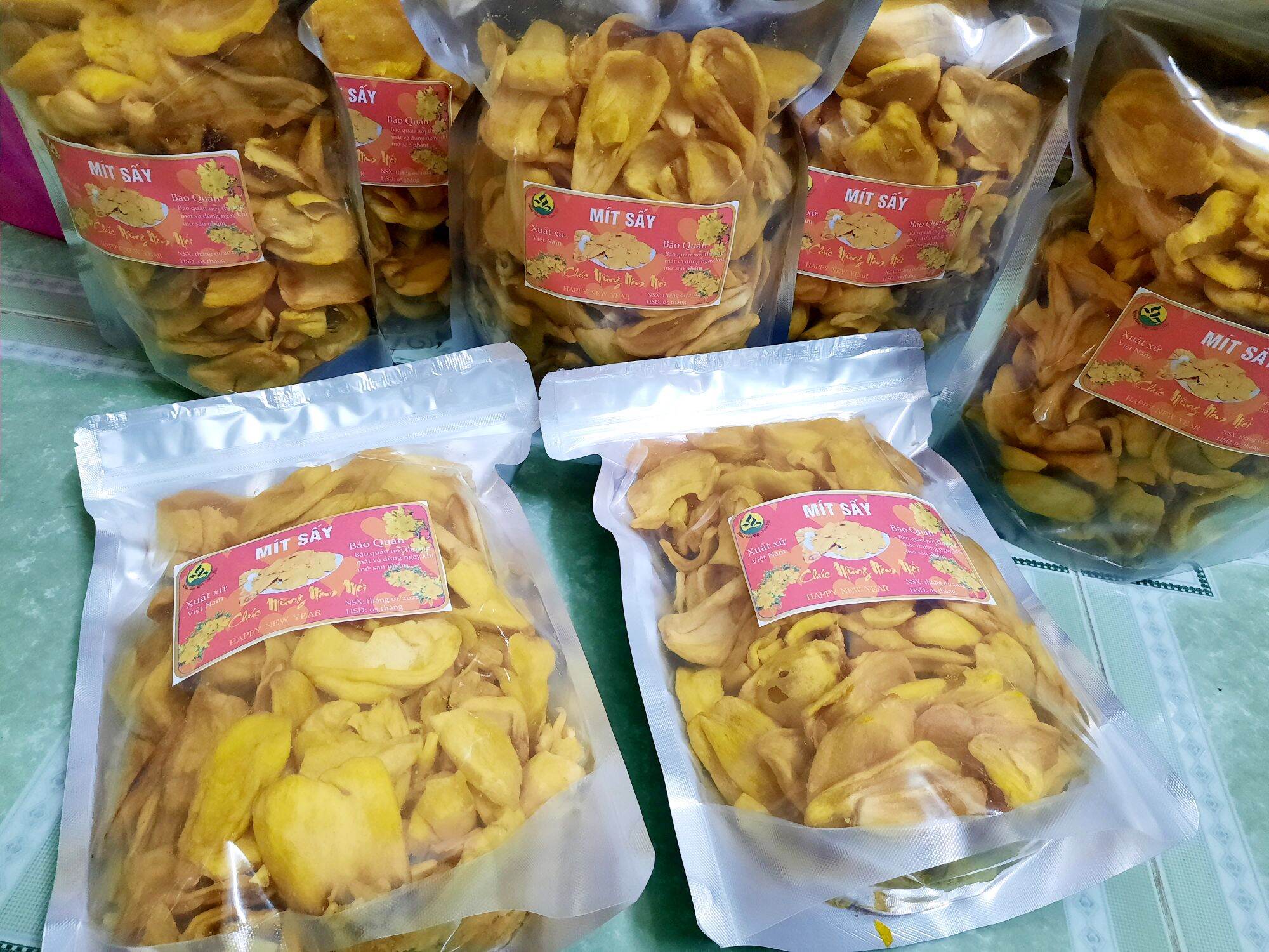1kg Mít sấy loại B giòn tan ngot tự nhiên
