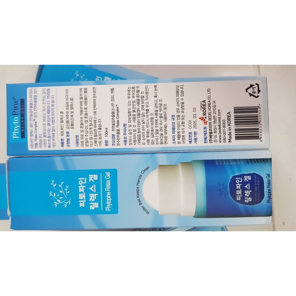 Dầu lăn giảm đau tinh dầu thông đỏ Hàn Quốc (Hộp 1 lọ 100ml)