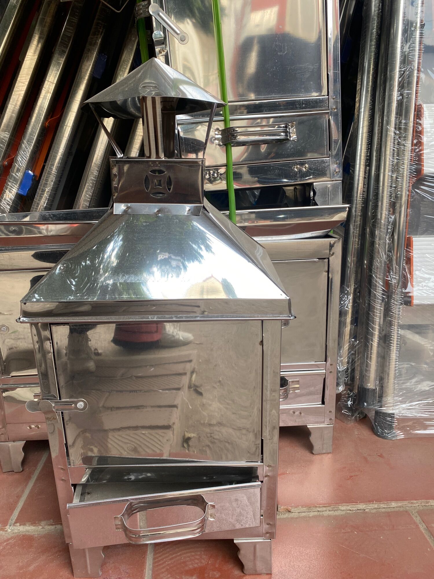 Lò hoá vàng mã inox dầy đẹp