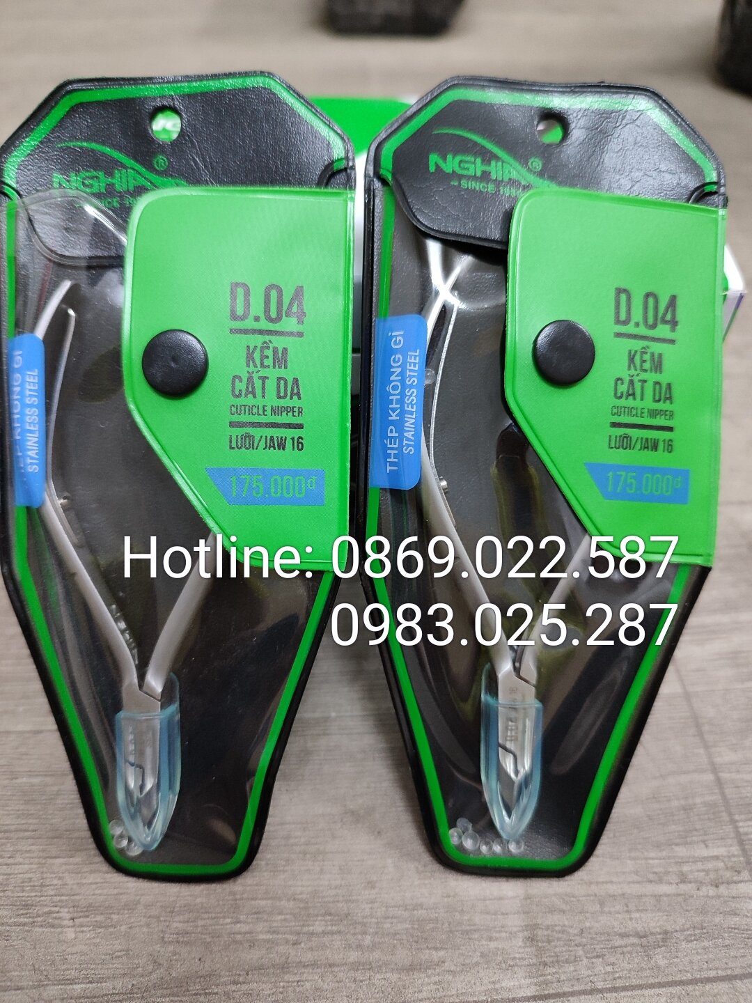Kềm nghĩa cắt da inox d04 mũi 16, kìm nghĩa nhặt da inox d04 mũi 16, kìm nghĩa d04