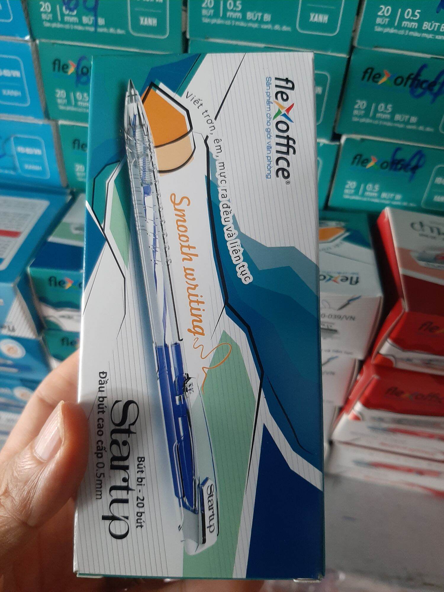 Hộp 20 bút bi flexoffice fo-039