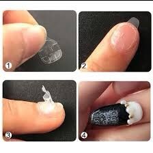 Vỉ dán móng silicon
