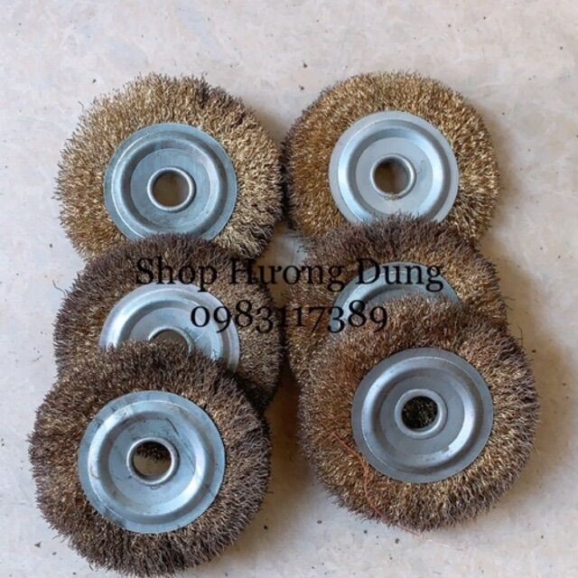 Chổi đánh gỉ đĩa ,chổi đánh rỉ sắt phi 100