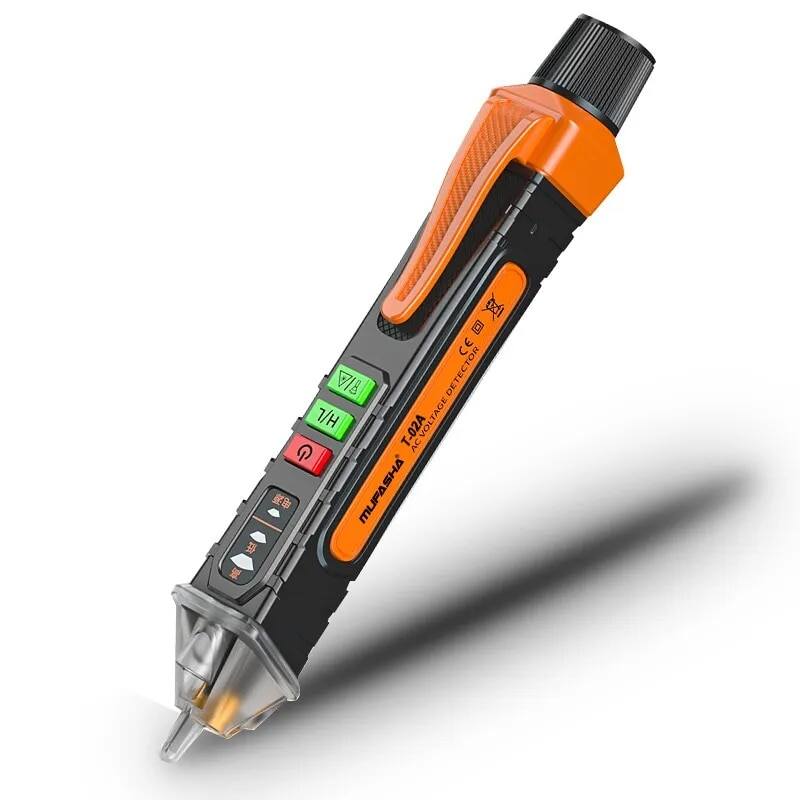 Máy dò điện áp Ac không tiếp xúc Bút điện Công cụ tìm điểm dừng thông minh 12-1000v cho các dự án điện tử tự làm