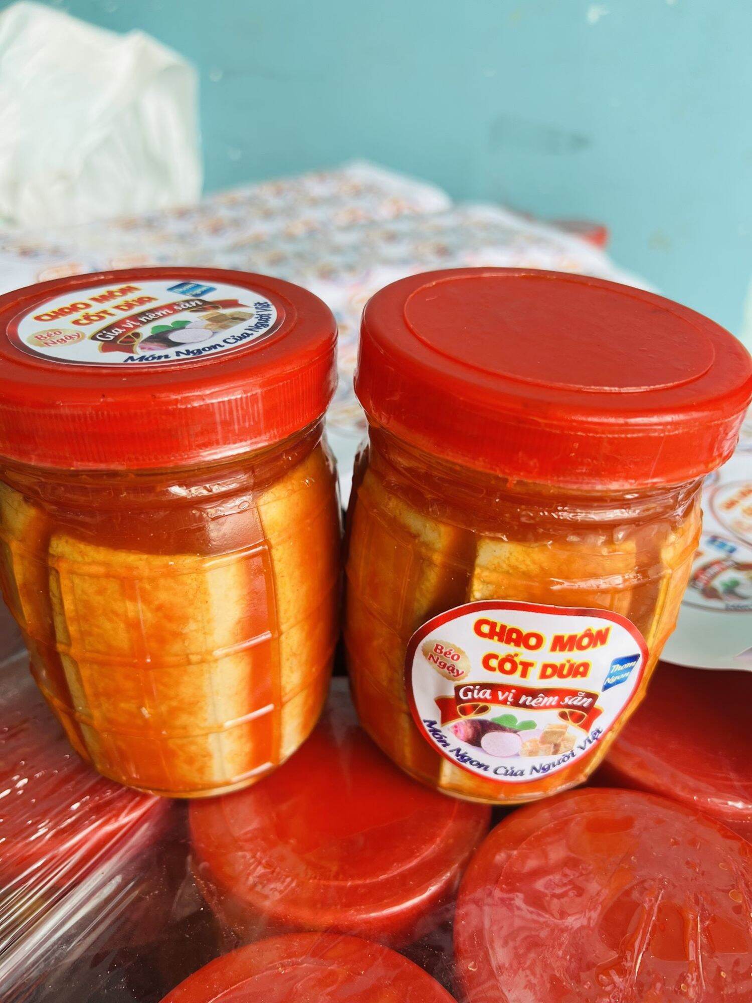 Chao môn cốt dừa hủ 700g
