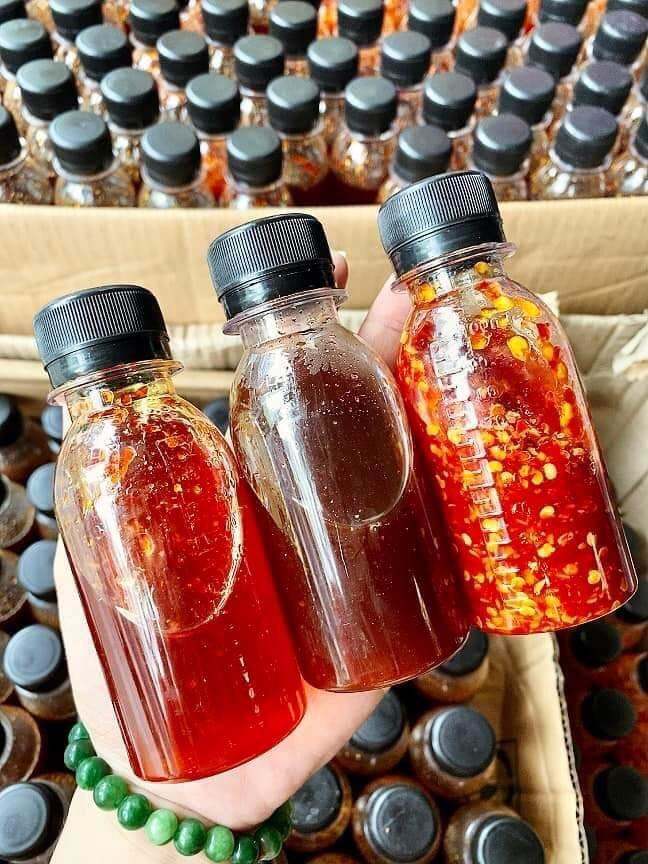 Chai 100ml nước sốt tắc chấm bánh tráng