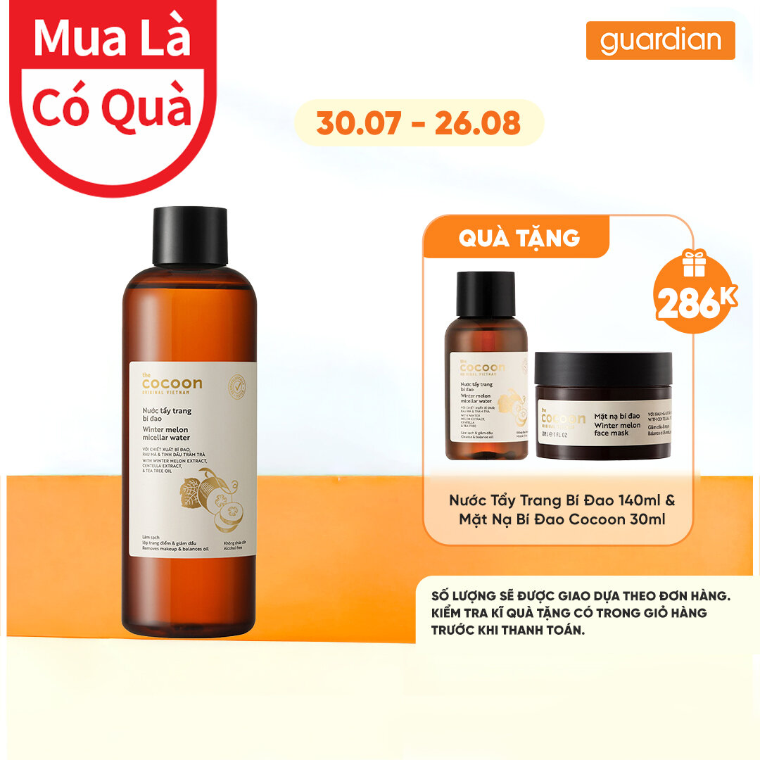 Nước Tẩy Trang Bí Đao Cocoon 500ml