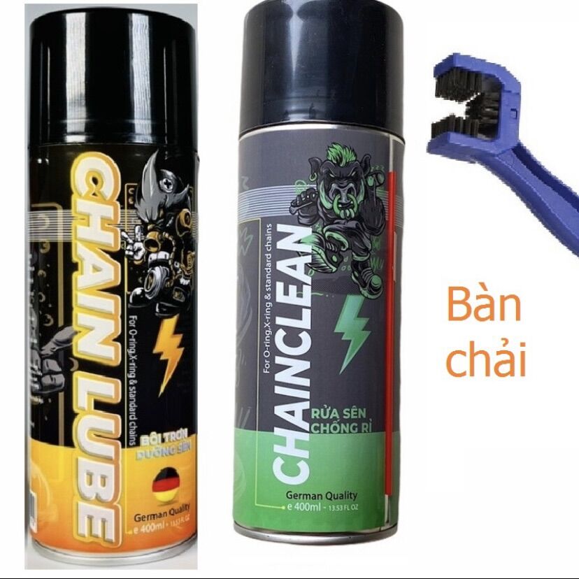 Chai xịt dưỡng sên,rửa sên,bôi trơn sên,vệ sinh nhông sên dĩa