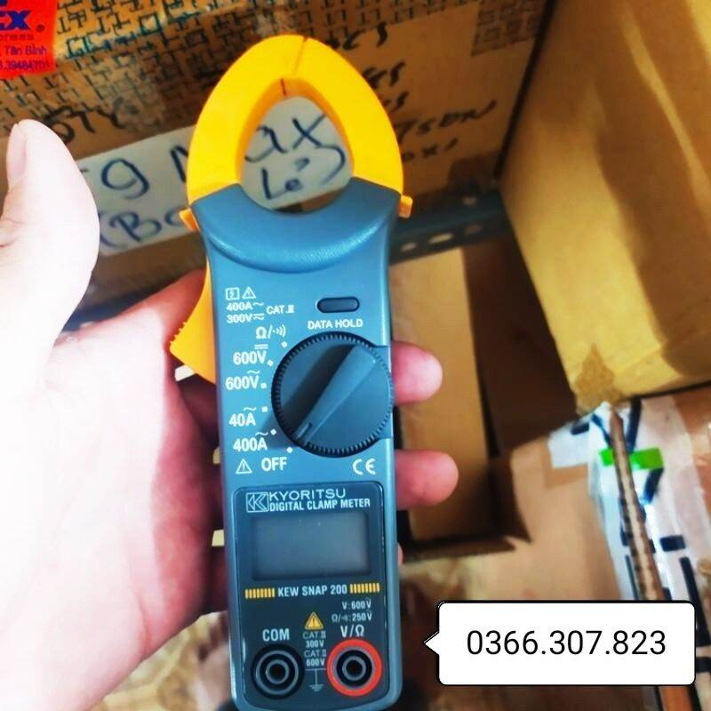 Ampe kìm đo dòng ac kyoritsu kn200