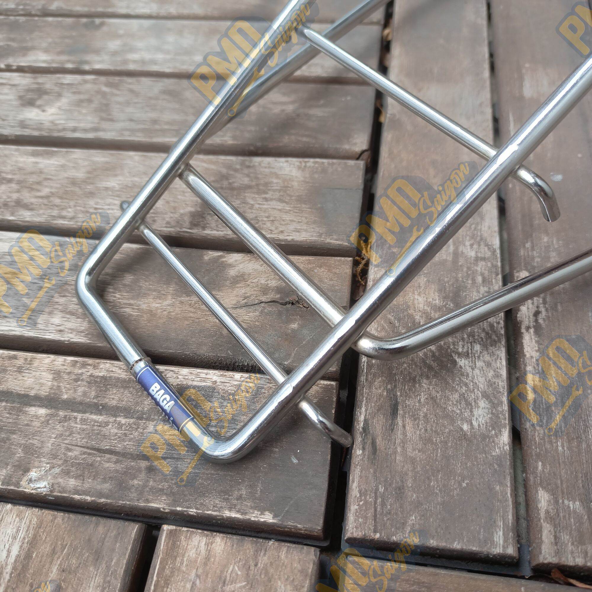 Baga mũi ( baga trước) cho xe cub đời cũ inox và sắt xi