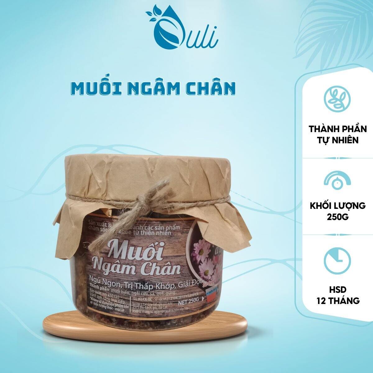 Muối ngâm chân thảo dược cho người mất ngủ, ngủ không sâu giấc