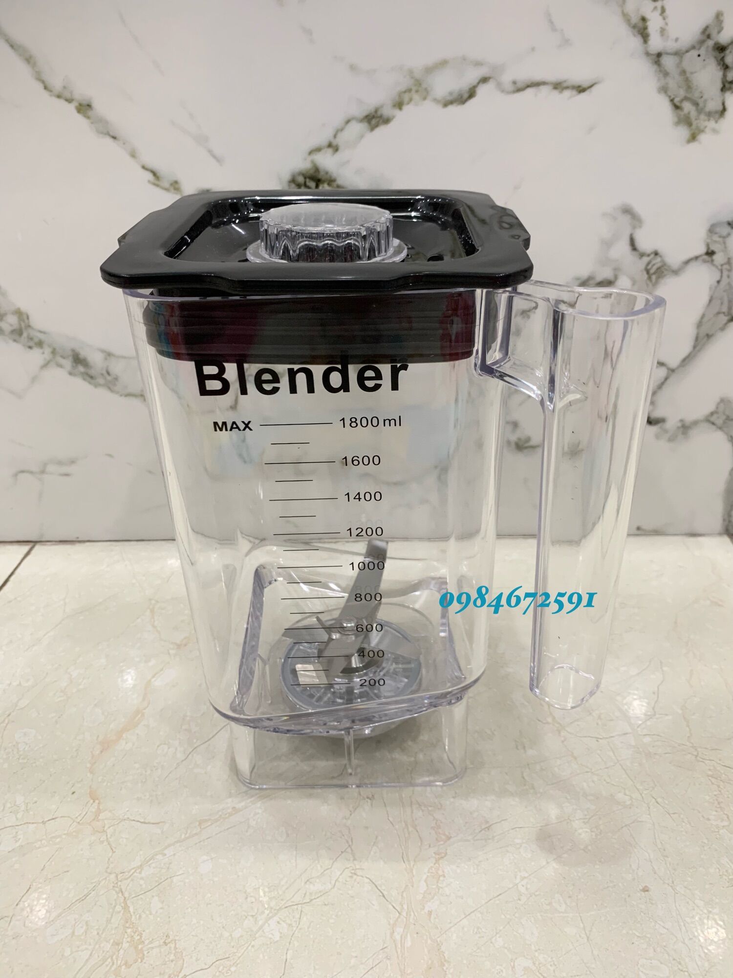 Bộ cối máy xay công nghiệp blender aonuosi 1800w