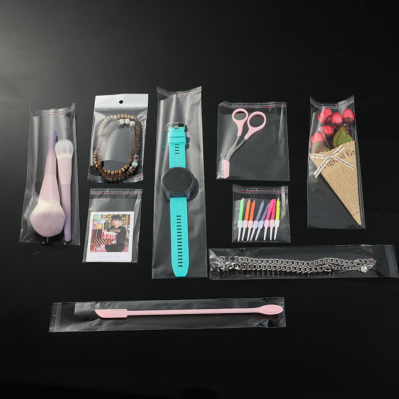 Set 50 túi kiếng opp dán miệng đủ size