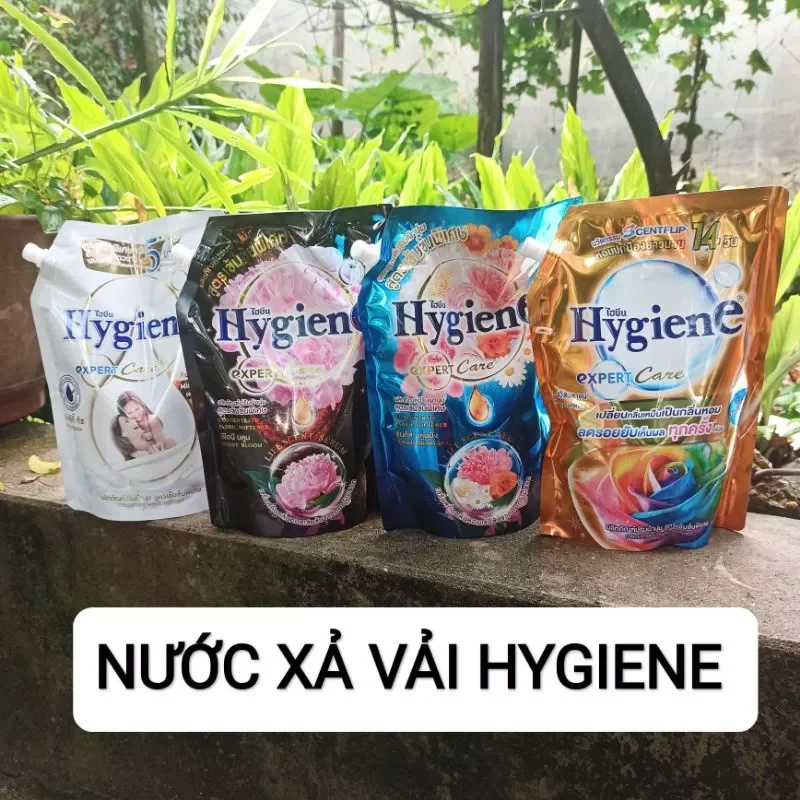 Nước xả vải Hygiene Thái đậm đặc túi 1150ml/1300ml