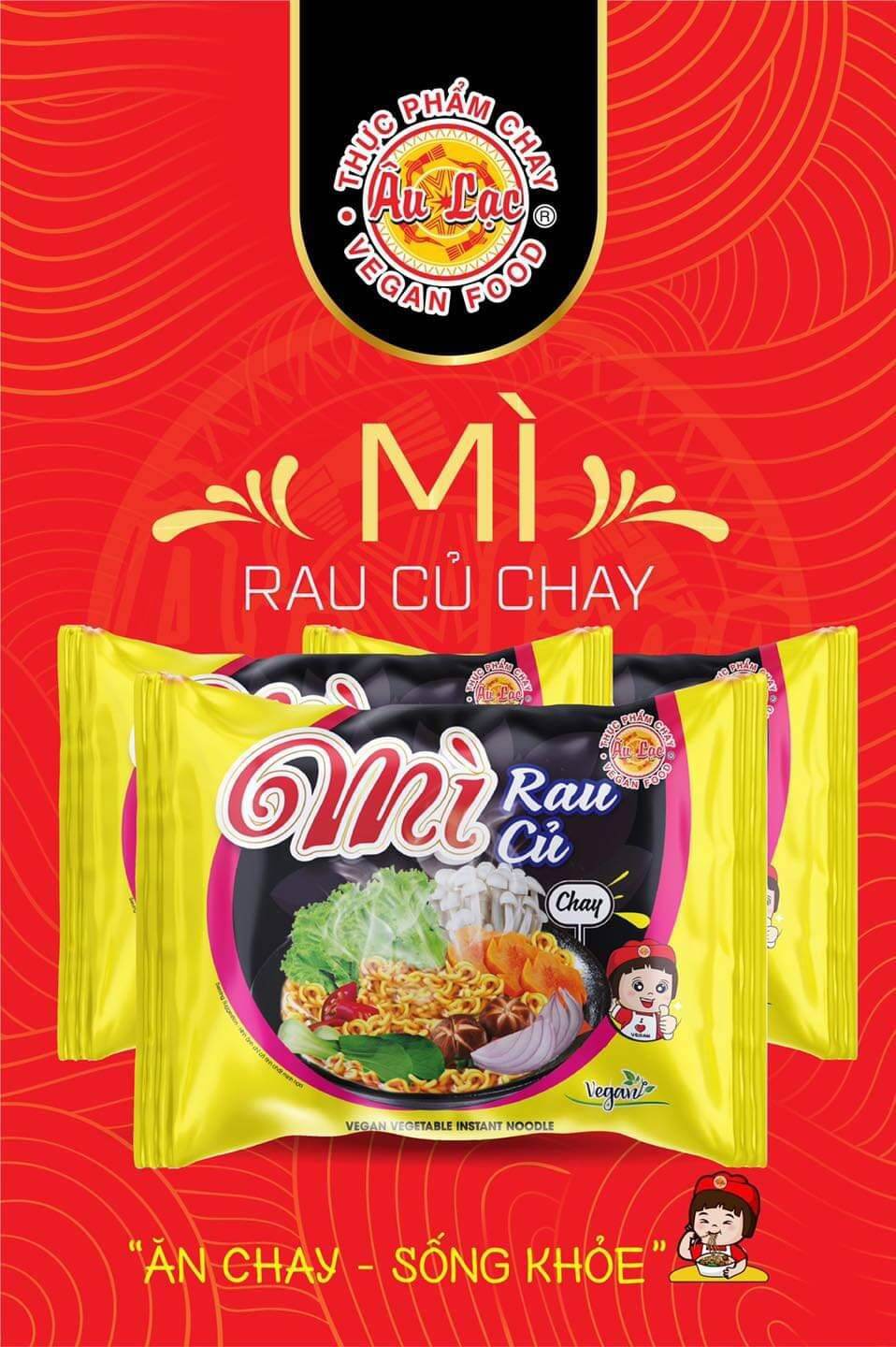 Mì Chay Rau Củ Âu Lạc 1 Thùng 30 gói