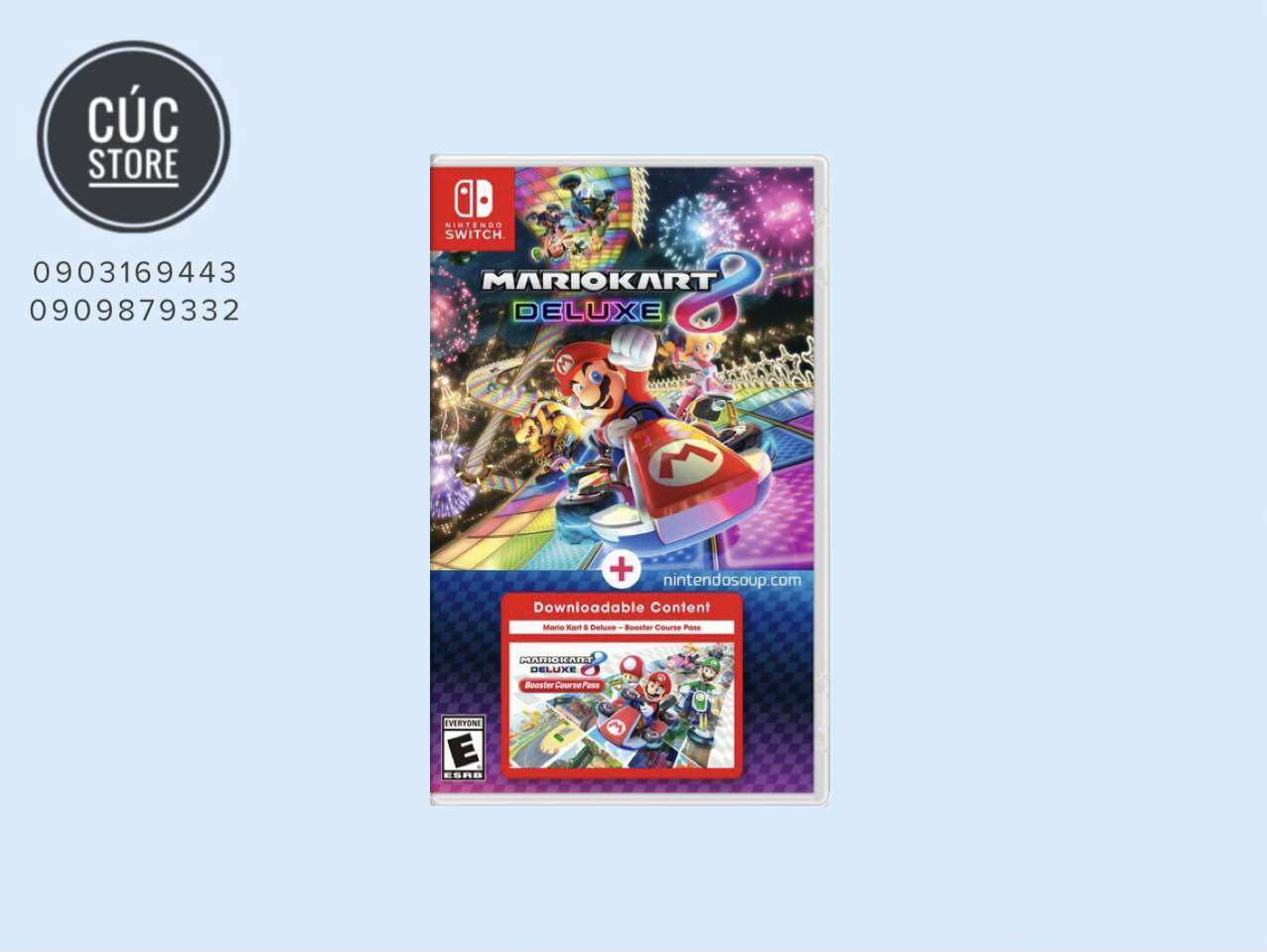 Switch game disc: Mario Kart 8 Deluxe