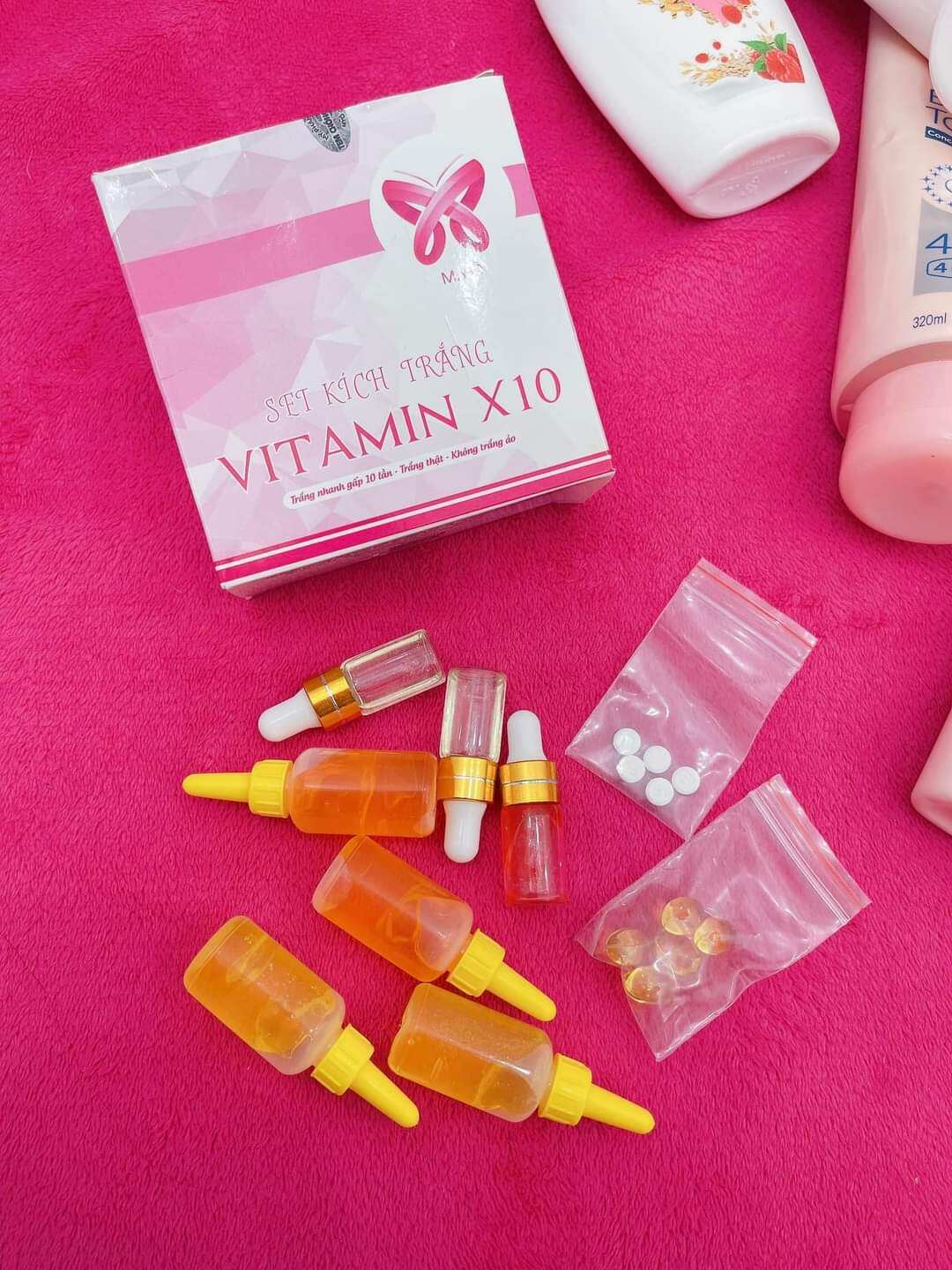 Sét kích trắng vitamin X10 MyÔ
